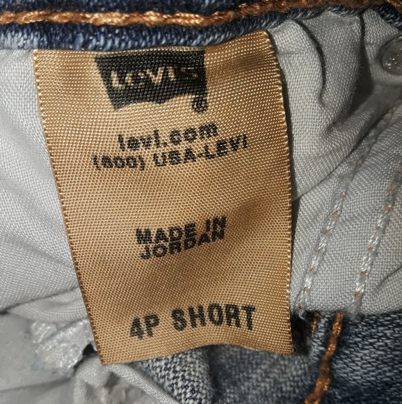 Levis 515 Jeans Boot Cut Womens Size 4 petite short VGC - Picture 11 of 15